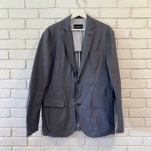 Hammermade Gray 2 Button Sport Coat Suit Jacket Blazer Men’s Size Medium